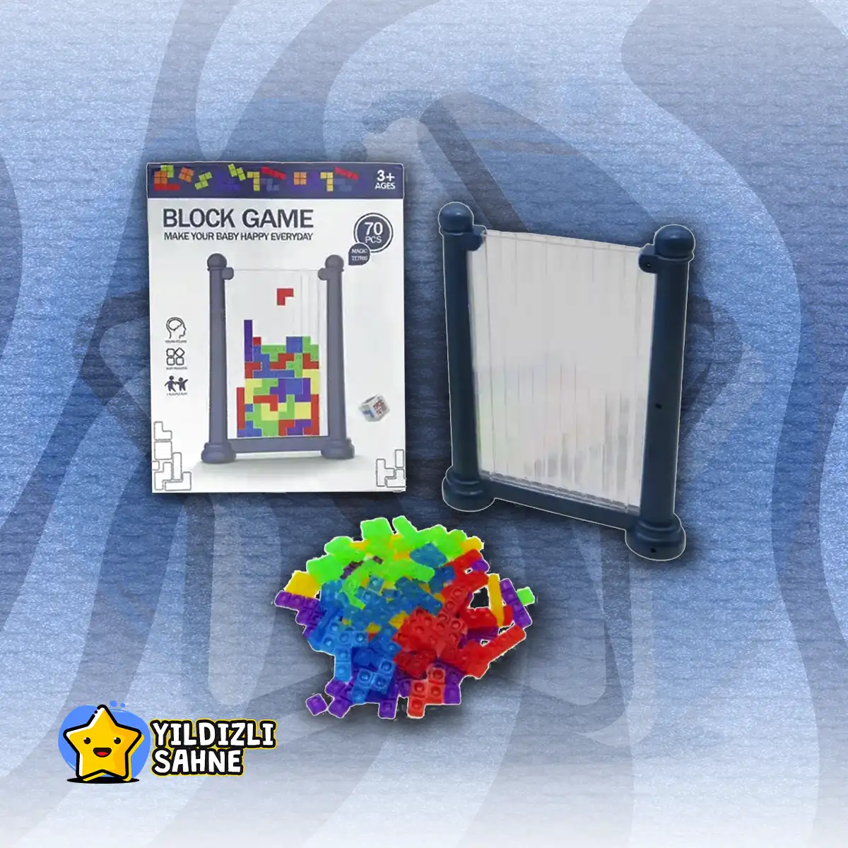 Renkli Blok Yapı Oyunu